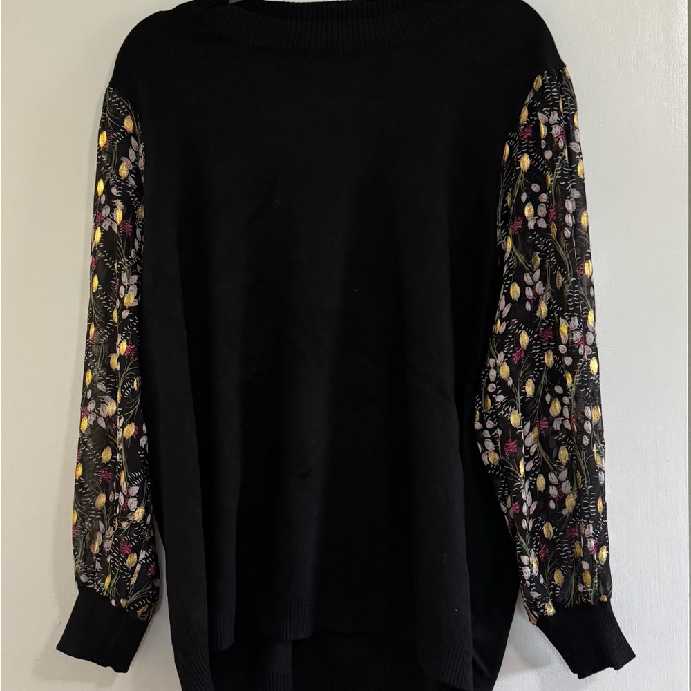 89th & Madison Black Sweater